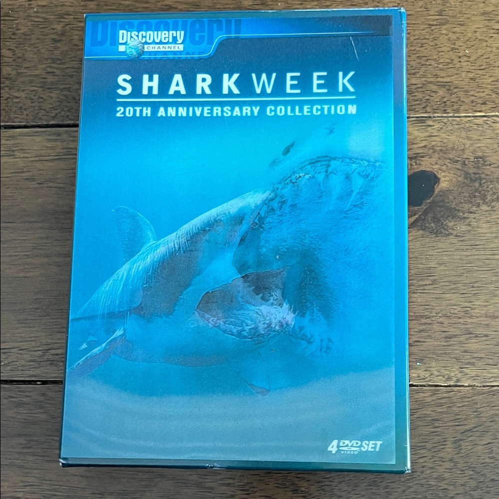 Discovery Channel Shark Week 20th Anniversary 4 DVD Set